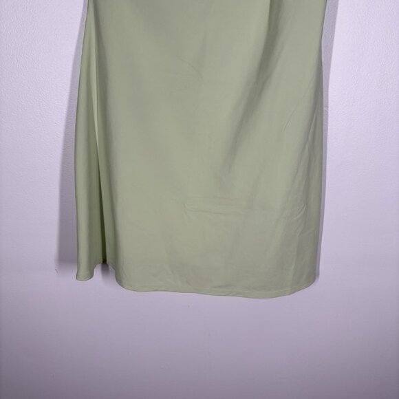 Abercrombie & Fitch Women SP Green One Shoulder Traveler Mini Dress NWT - Picture 3 of 10